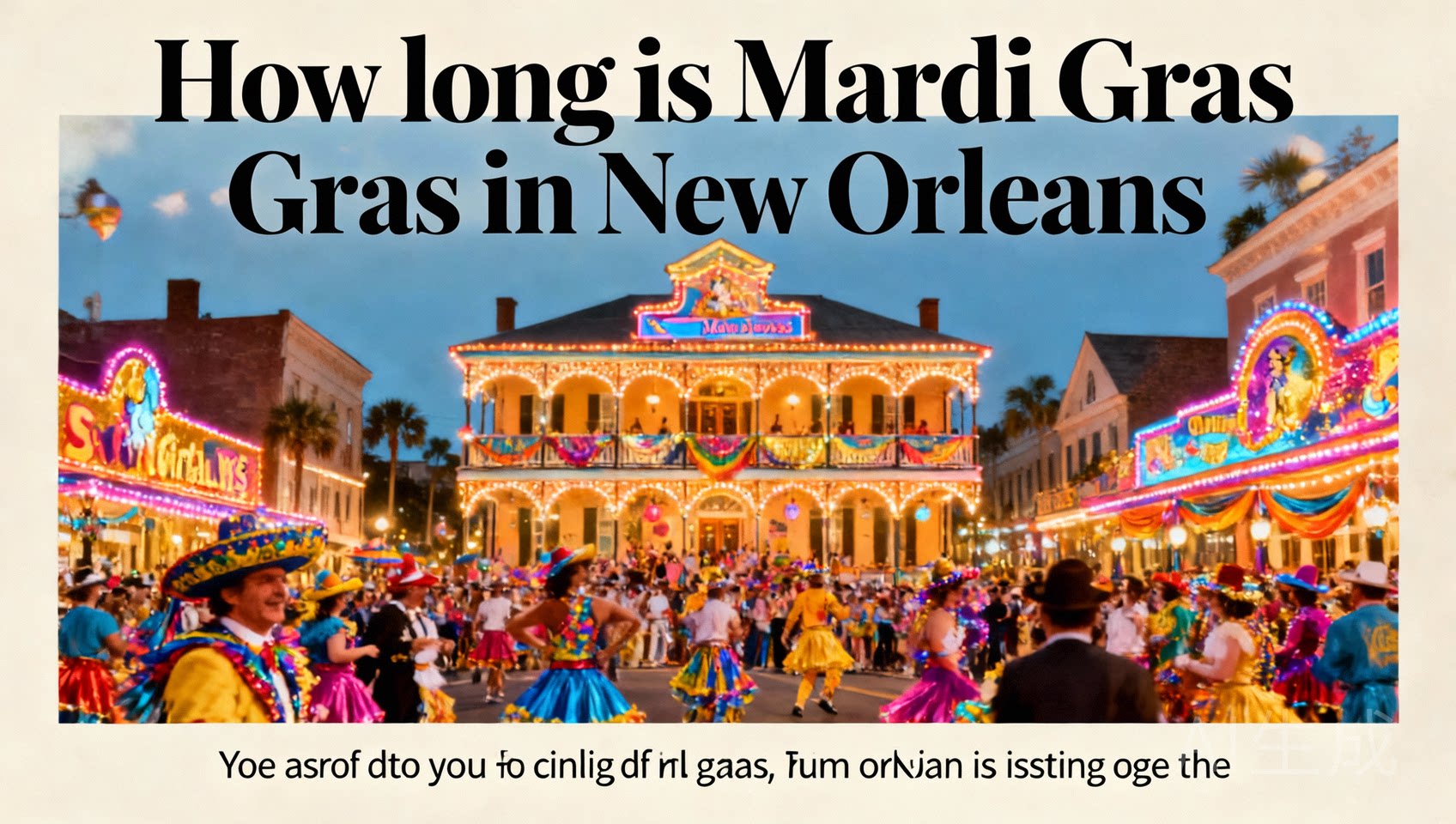 how long is mardi gras in new qrleans