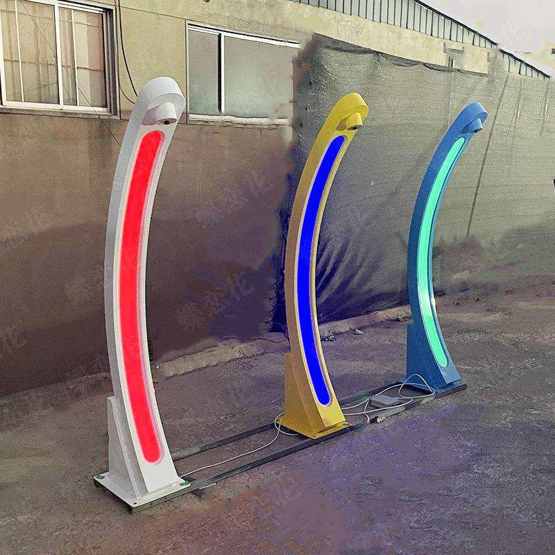Dynamic power-generating bicycle, explosive dynamic bicycle for riding in shopping malls and parks, interactive cycling light strip device