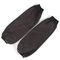 Soft leather cowhide protective gear welding sleeves summer anti-scalding industrial sleeves anti-fouling welding clothing long sleeves special work