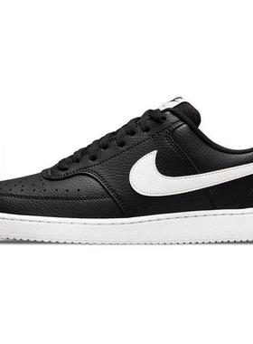 Nike Court Vision 1 Low 可回收材料 低帮 板鞋 男款 黑色