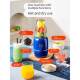 New Household Juicer, Small Multi-Functional Portable Food Processor, Fruit Smoothie Blender, Grinding and Grinding Machine, Fully Automatic