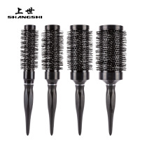 Rolling comb curling comb inner buckle cylindrical curling comb blow-dry hair styling rolling comb home hair salon professional manufacturer for men and women