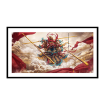 Animation young artist Zhang Mei (Qitian Holy Monkey King) signed a print I