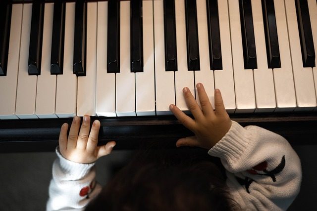 what are the keys on the piano keyboard