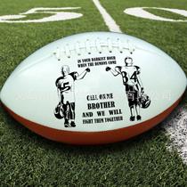 Machine-sewn American football particles PU wear-resistant a