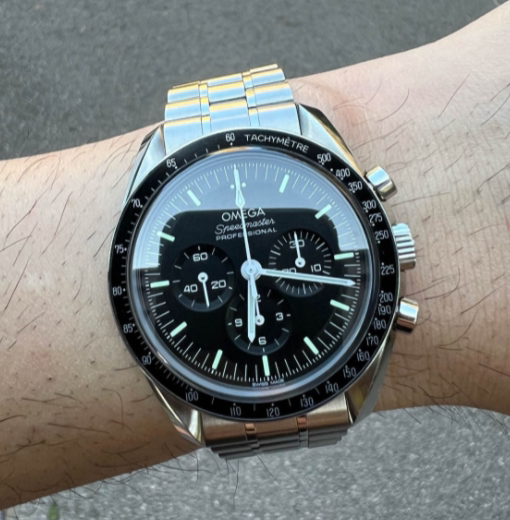 Box and Papers, 98% New, 42mm Omega Speedmaster Moonwatch 310.30.42.50.01.002 Manual Mechanical Men's Watch