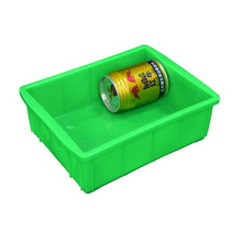 Instrument box number plastic transfer box tool screw small circumferential wire material blue box rectangular hardware parts plastic instrument