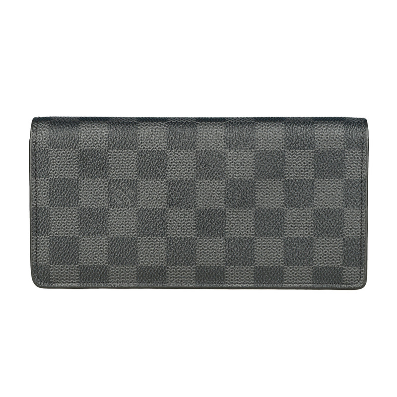 [9.5 New] Louis Vuitton Lv Unisex Women's and Men's Checkerboard Pattern Wallet Card Holder Long Style