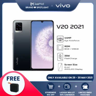 vivo V20 2021 Smartphone 8GB + 128GB