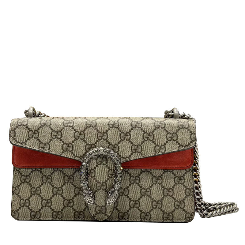【 40% off Instant Purchase 】98% New Gucci Red Dionysus Small Shoulder Crossbody Women's Bag Authentic from the Boutique
