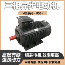 YE3 three-phase asynchronous motor 380V copper wire AC water pump fan 15kW three-phase motor YE2