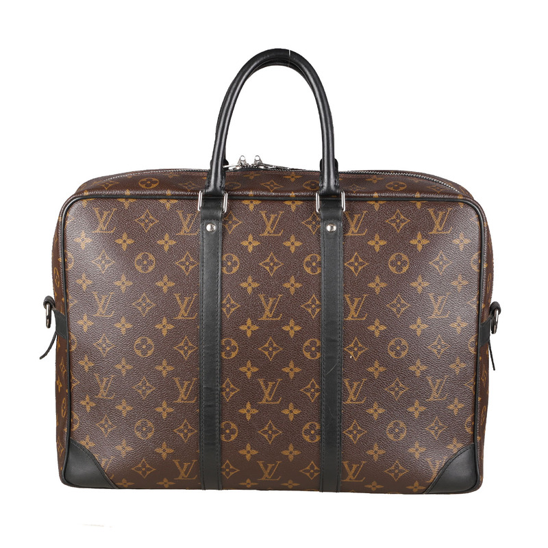 【 70% off Instant Purchase 】[95% New] Louis Vuitton Lv Handbag Briefcase Document Bag Monogram Men's Bag