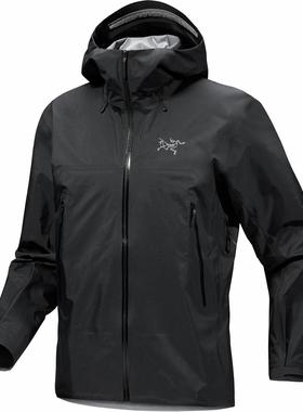 Arcteryx始祖鸟  BETA SL GORE-TEX 硬壳印花连帽长袖