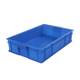 Rectangular thickened plastic turnover box with lid Industrial storage box logistics transfer plastic box manufacturer glue frame