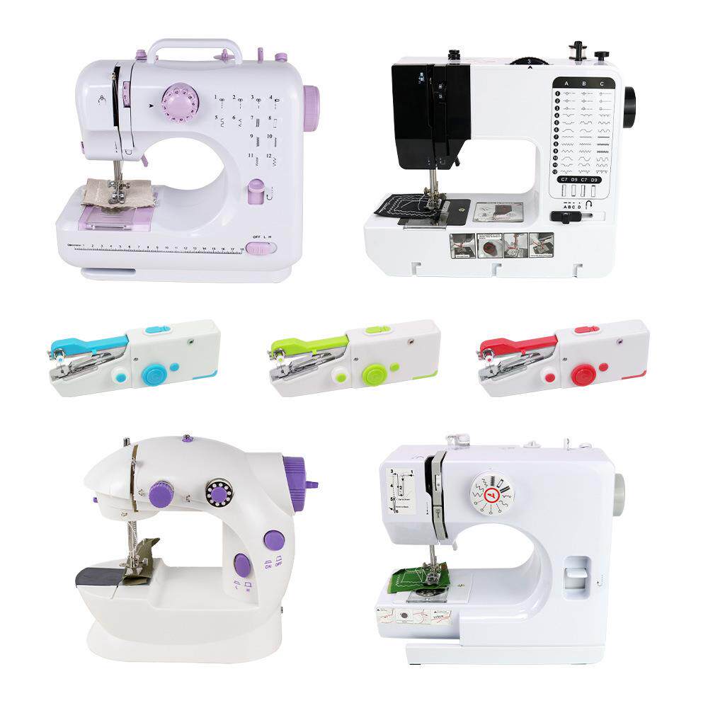 Household Sewing Machine, Electric, Small, Overlock, Mini, Handheld, Multi-Function, Fully Automatic, Capable of Sewing Thick Fabrics, New Model, Table Sewing Machine