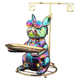 Entrance key storage ornaments shoe cabinet storage rack creative modern light luxury living room dog tray ceramic decoration