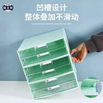 Creative office desktop storage box drawer table file file storage cabinet