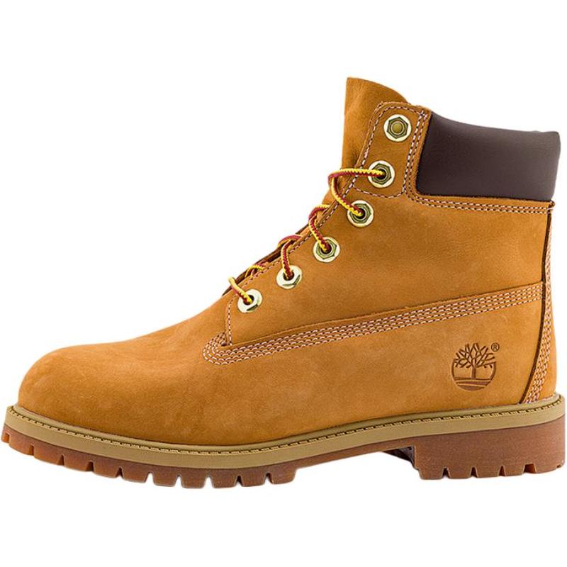 Timberland添柏岚 PREMIUM系列 舒适运动 防滑防踢 儿童靴子 黄色