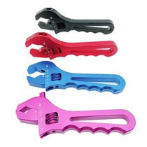 Modified car wrench AN3-AN16 oil pipe wrench V-shaped adjustable wrench Modified car accessories