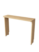 Bedside gap sofa rear storage rack bedside gap bookshelf long narrow side table solid wood space-saving storage