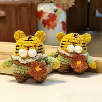 Один какао-тигр (неготовое изделие) *Ручная работа *Обычный *Другое *Сделай сам