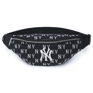 MLB Monogram系列 复古老花满印NY纽约洋基队字母大Logo 聚酯纤维