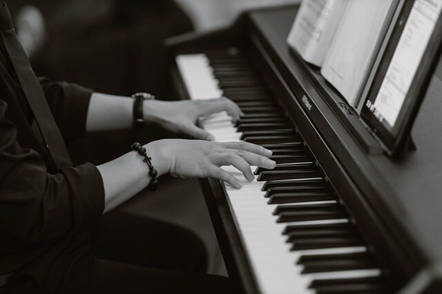 a minor piano