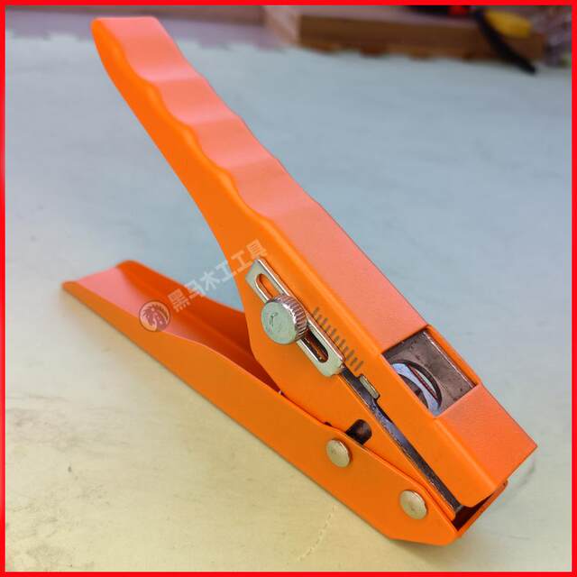 15mm All-Iron Edge Banding Strip Punching Pliers 8mm Ecological Screw Hole Covering Cap Three-In-One Woodworking Tool Clip