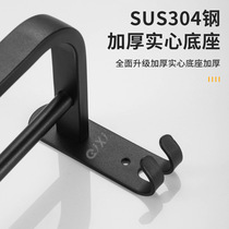 Spot speed towel rack free punched stainless steel bathroom hanging rack toilet placing rack towel rod double