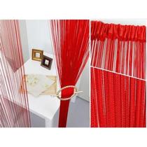 Wedding hotel shopping mall jewelry store ceiling red and white tassel thread curtain wedding exhibition window layout decorative curtain