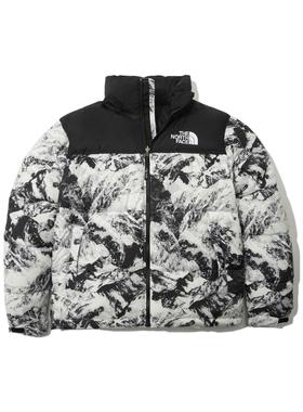 北面/THE NORTH FACE M'S 1996系列 羽绒服 男女同款白色NJ1DN76A