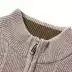 2018 Lerak nam dày áo len áo len cổ áo ấm thời trang áo len màu rắn - Áo len thể thao / dòng may