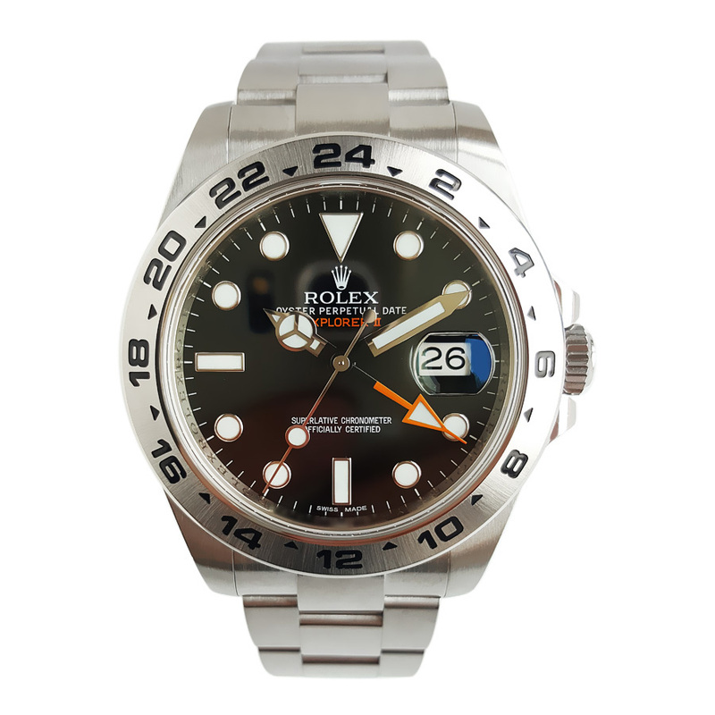 [9.8 New Full Set] Rolex Men's Watch Explorer Ii Automatic Mechanical Watch Men's Genuine 216570