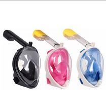 Diving mask folding snorkel fully dry adult generation plug-in snorkeling mask swimming auxiliary set equipment