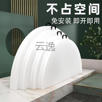 Simple foldable table portable folding small apartment folding dining table household simple small table dining table large round