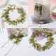 10 Japanese-Style Versatile Green Transparent Small Leaf Acrylic DIY Handmade Jewelry Earring Accessories Materials