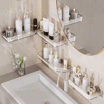 Bathroom corner shelf without punching wall-mounted storage bathroom bathroom toilet washbasin wall-mounted shelf