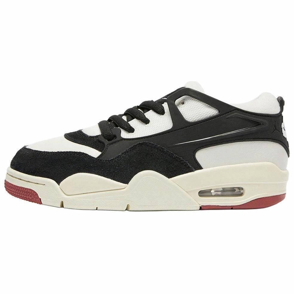 Jordan Air Jordan 4 RM 舒适休闲 低帮 复古篮球鞋 男款 黑白