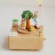 Music Box Wooden DIY Handmade Children's Birthday Gift Creative Ornament Carousel Christmas Music Box Cross-Border