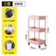 Table stand side lesson narrow floor-standing mobile storage slit bookshelf bedside simple small storage shelf desk push cart