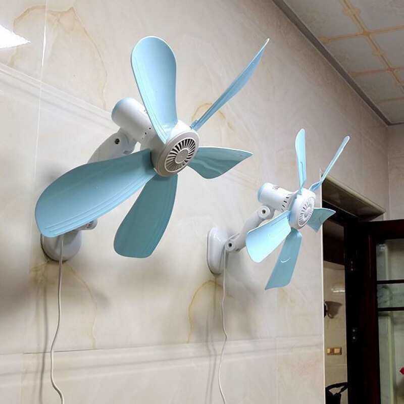 牆上風扇掛牆風扇免打孔掛壁掛式風扇宿舍出租屋廚房廁所化妝室