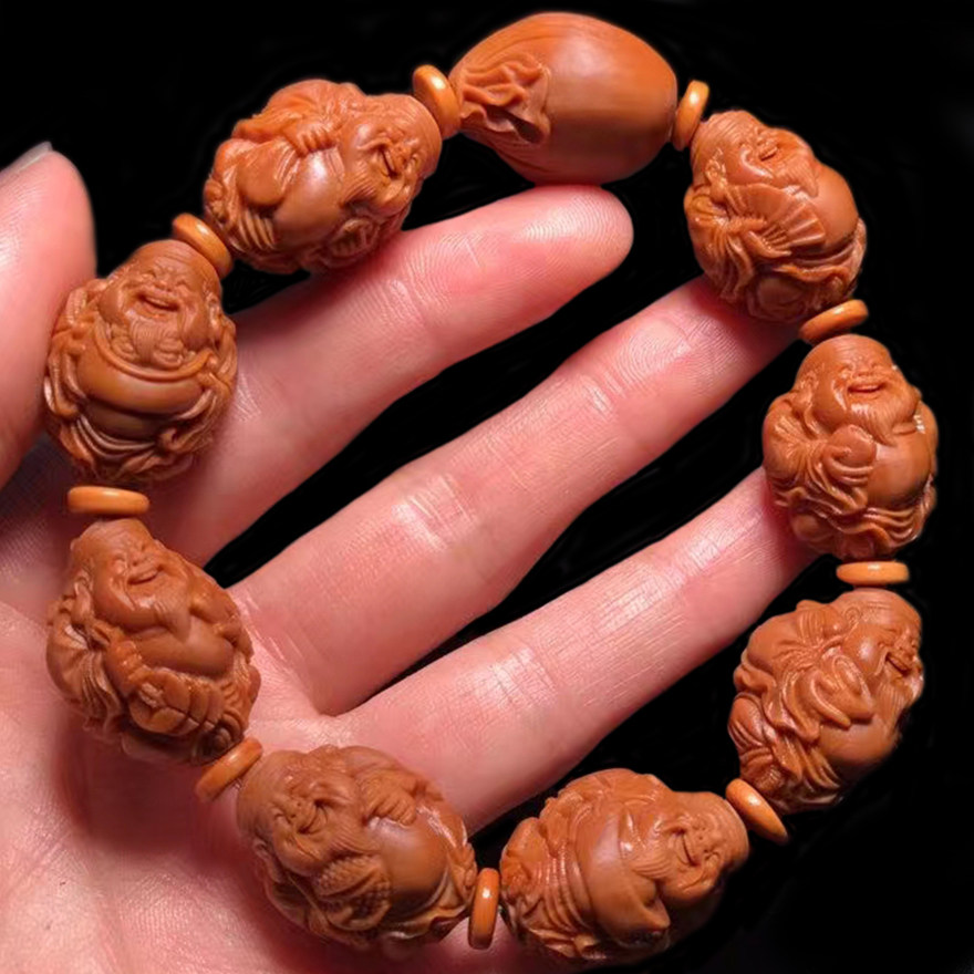 1 75 * 2 5cm < Eight Treasure Gods > Nuclear Sculpture Hands to Play Gifts