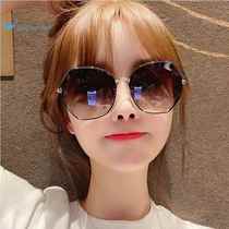 Ms. Xiaohongshu’s popular sunglasses polarized sunglasses Korean version Internet celebrity’s same style anti-UV women’s glasses high-end