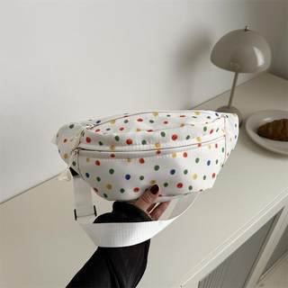 新款个性日系街头腰包时尚小众设计胸包洋气唯美单肩斜跨包包