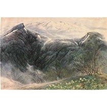 2002 Decorative collection of All Things in Changbai Mountain by Park Sung-geun a first-class Korean traditional landscape painter