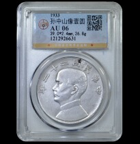 A Gongbo AU06 Sun Xiang One Yuan Chuanyang Silver Dollar 1212926631