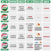 Molten Morten volleyball primary school students in the special V5M1500 University hardrow training 4500 Magic 5000