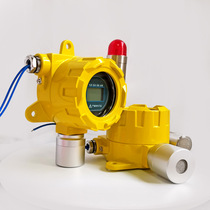 Methyl ether gas detector in raw material storage tank area acetone leak alarm propylene chloride gas detector