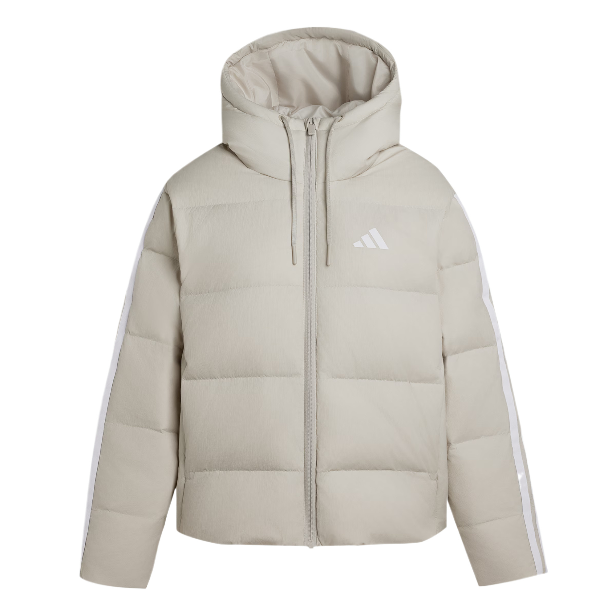 adidas  ESSENTIALS  PUFFER DOWN HOODED 长袖宽松  含羽绒外套