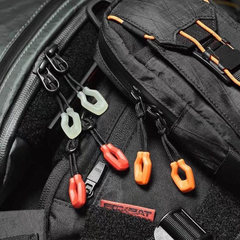 Glow-In-The-Dark Zipper Puller Detachable Tactical Bag Zipper Head Pull Tab Pendant Backpack Decoration Outdoor Jacket Accessory Glow-In-The-Dark Zipper Puller Detachable Tactical Bag Zipper Head Pull Tab Pendant Backpack Decoration Outdoor Jacket Accessory
